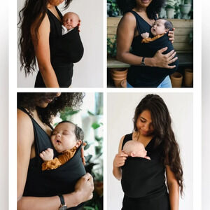Black Babywearing Tank Top
